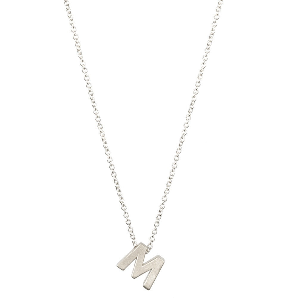 26 letter pendant necklace collarbone chain