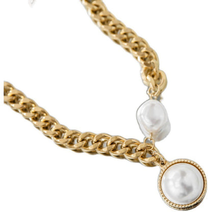 Gold Color Thick Chain Necklace for Women