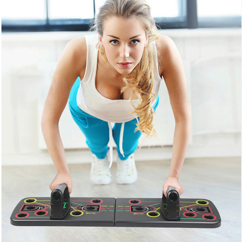 9 in 1 Push Up Board with Multifunction Body Building Fitness