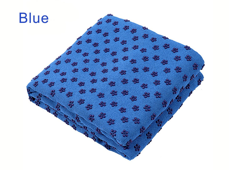 Non Slip Yoga Mat Cover Towel Anti Skid Microfiber