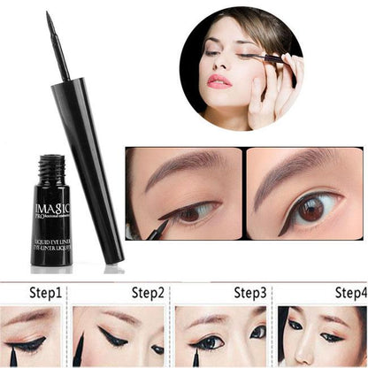 IMAGIC 1PCS Pro Eyeliner Waterproof Liquid Type Makeup Eye Liner Nature Long Lasting