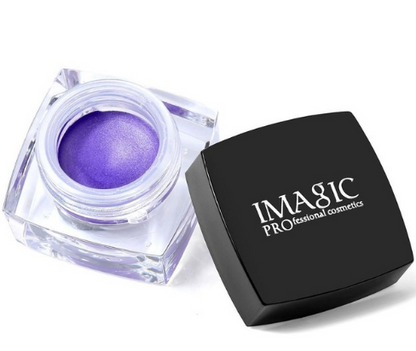 IMAGIC Gel Eyeshadow Cream Waterproof Long Lasting Shimmer Glow 12 Colors