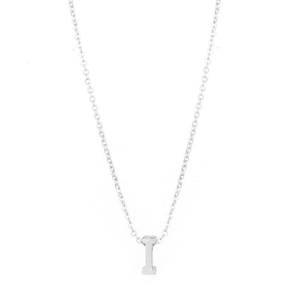 26 letter pendant necklace collarbone chain