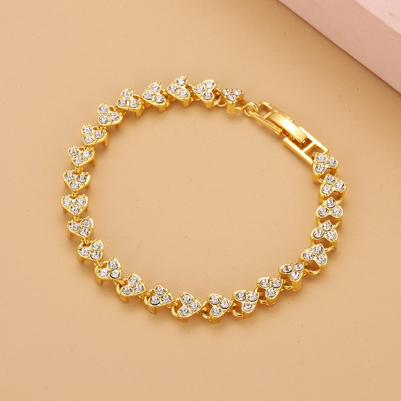 Bracelet Ring with Diamond Fashion Jewelry Full of Diamonds