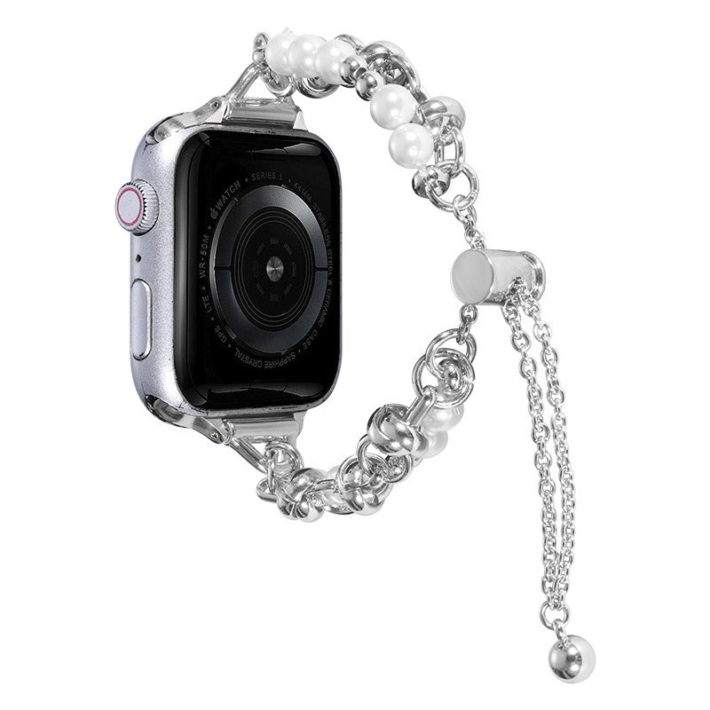 Apple Watch  Small Fragrant Pearl Stainless Steel Metal