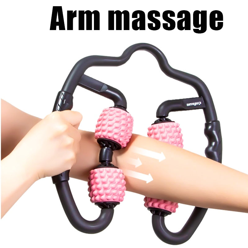 Shape Trigger Point Massage Roller for Arm Leg Neck Muscle