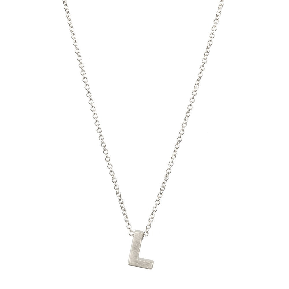 26 letter pendant necklace collarbone chain