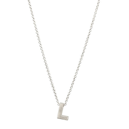 26 letter pendant necklace collarbone chain